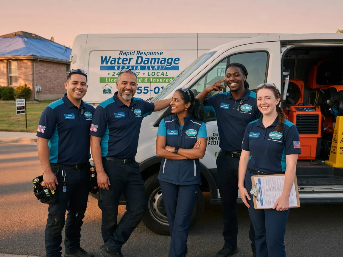 Water Damage Restoration company in Rivervale, AR
